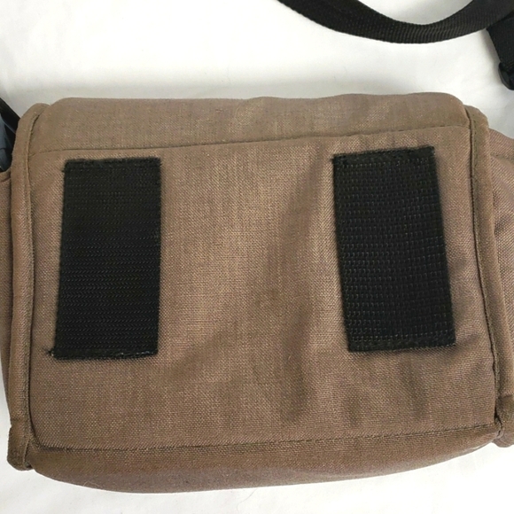 TENBA 1 Camera Bag 7h x 9w x 4d Tan Canvas USA made - Picture 6 of 12